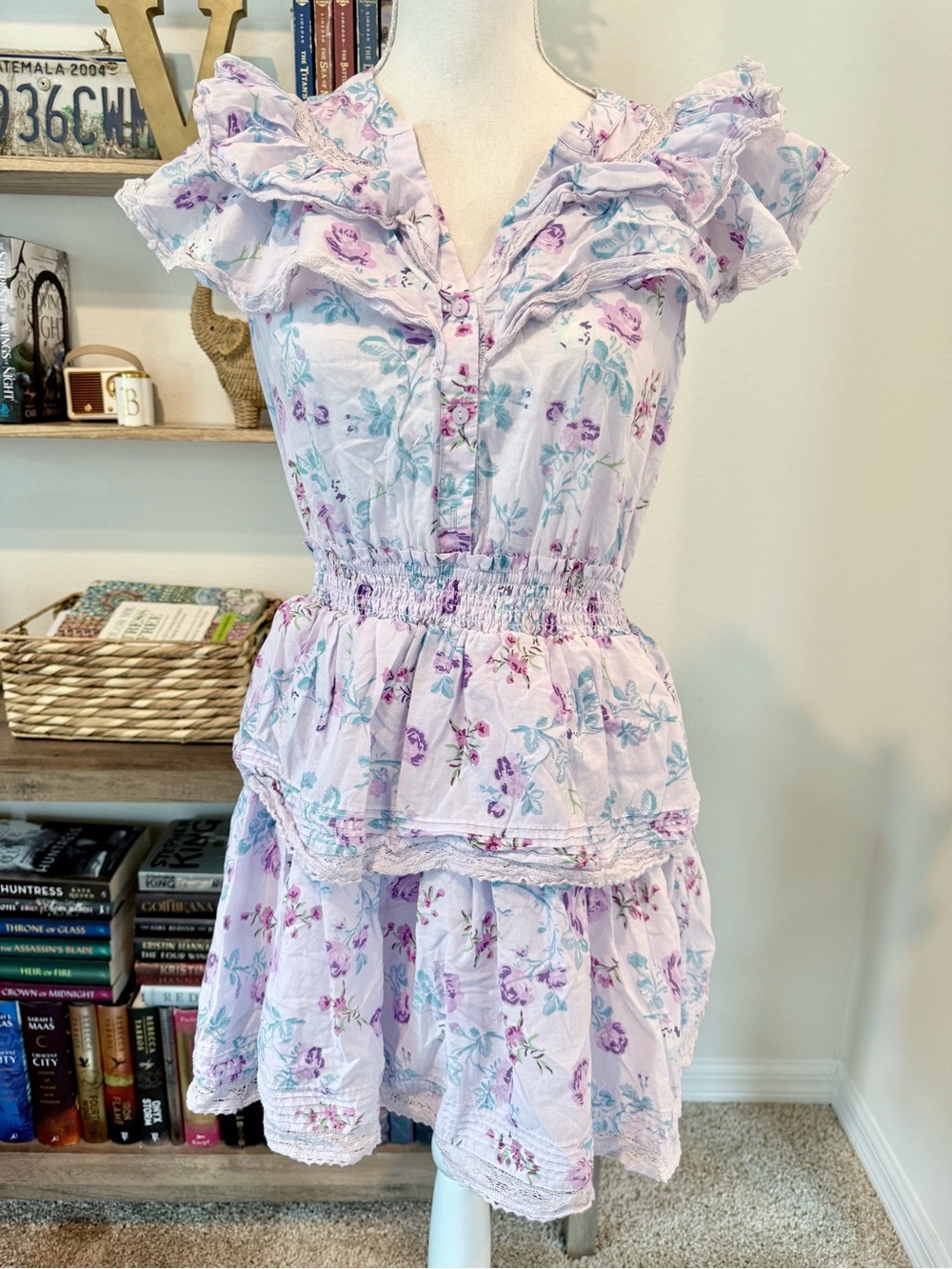 LoveShackFancy Target Floral Dress
